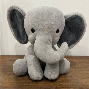 Bedtime Originals Choo Choo Gray Plush Elephant, also known as Humphrey